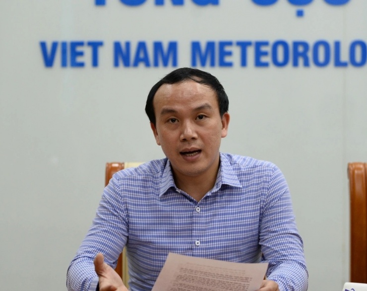 Ông Hoàng Phúc Lâm, Phó Giám đốc Trung tâm Dự báo khí tượng thủy văn quốc gia.