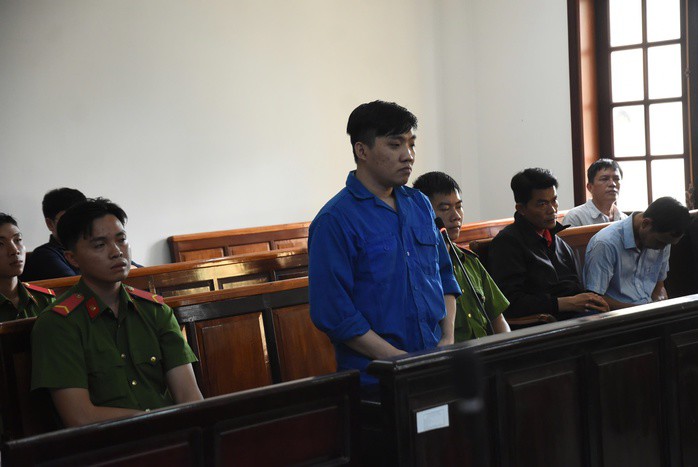 Tài xế Tân tại phiên toà