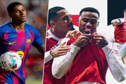 Bóng đá - Arsenal lại thắng trong thấp thỏm, Barcelona nâng tầm Rashford (Clip 1 phút)