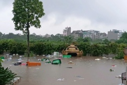 Tin tức trong ngày - Chiều nay Hà Nội sẽ mưa dông rất mạnh do hoàn lưu của bão số 10