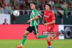 Video bóng đá Real Betis - Osasuna: Đội Antony trừng phạt sai lầm đối thủ (La Liga)