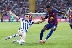 Bóng đá - Video bóng đá Barcelona - Real Sociedad: Hiệu ứng tức thì của Yamal (La Liga)