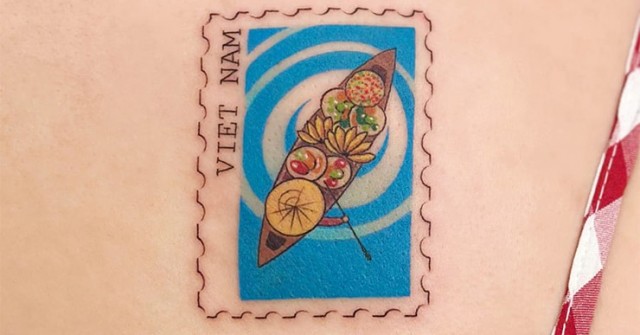 OCD Ink Studio Vietnamese-inspired tattoo work