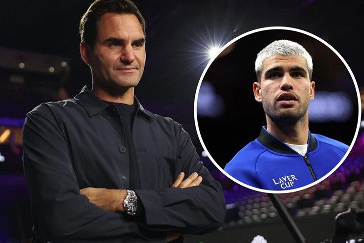 Federer cho rằng chiến thuật chống lại Alcaraz phụ thuộc rất lớn vào mặt sân