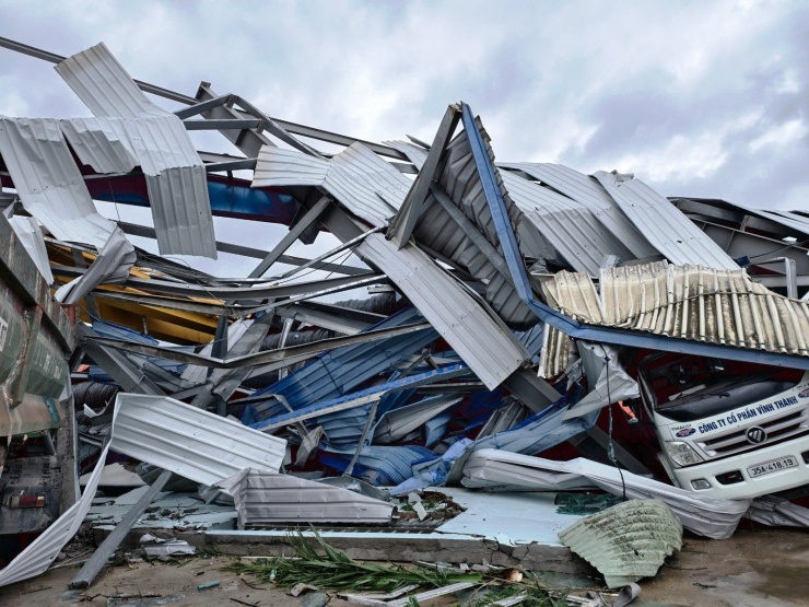 Rất may vụ việc không gây thiệt hại về người.