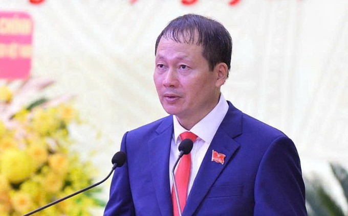 Ông Vũ Hồng Văn phát biểu tại Đại hội Đảng bộ tỉnh Đồng Nai lần thứ nhất. Ảnh: Phước Tuấn