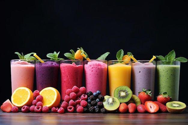 Có thể sử dụng các loại rau củ nhiều chất xơ để làm smoothie.