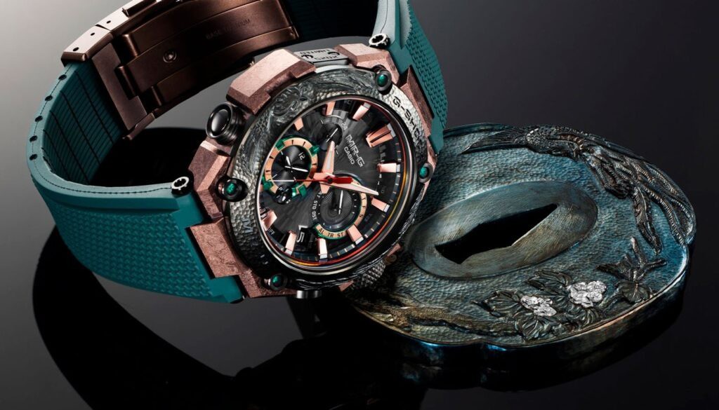 Vỏ và vành bezel của đồng hồ được làm từ hợp kim titan