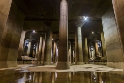 Thế giới - Bên trong hầm chống ngập khổng lồ đặt vừa cả tượng nữ thần Tự do ở Nhật Bản