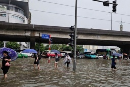 Hà Nội mưa lớn nhất cả nước, có nơi trê…