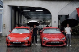 Cường Đôla bổ sung Subaru BRZ số sàn vào bộ sưu tập xe