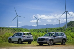 SUV hybrid đầu tiên của Subaru trình làng, thách thức Honda CR-V e:HEV