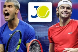 Trực tiếp tennis Alcaraz - Fritz: Điểm quyết định về tay (Chung kết Japan Open) (Kết thúc)