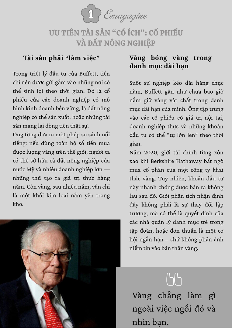 Vàng tăng như lên đồng, huyền thoại đầu tư Warren Buffett vẫn quay lưng: Tại sao? - 7