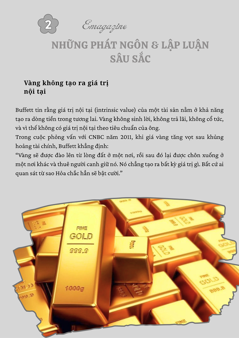 Vàng tăng như lên đồng, huyền thoại đầu tư Warren Buffett vẫn quay lưng: Tại sao? - 9