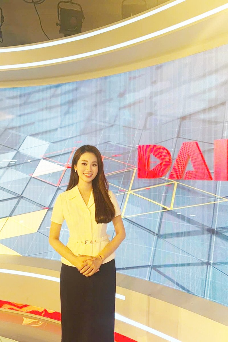 MC từng lọt top 5 hoa hậu, nói tiếng Anh như gió trên VTV là ai? - 7