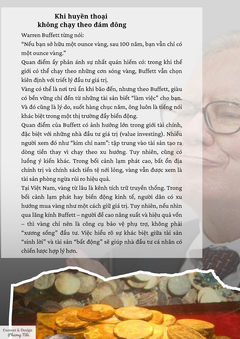 Vàng tăng như lên đồng, huyền thoại đầu tư Warren Buffett vẫn quay lưng: Tại sao? - 17