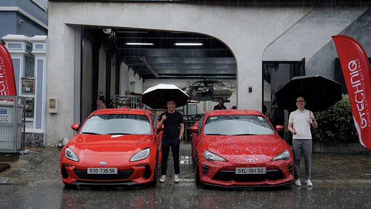 Cường Đôla bổ sung Subaru BRZ số sàn vào bộ sưu tập xe - 2