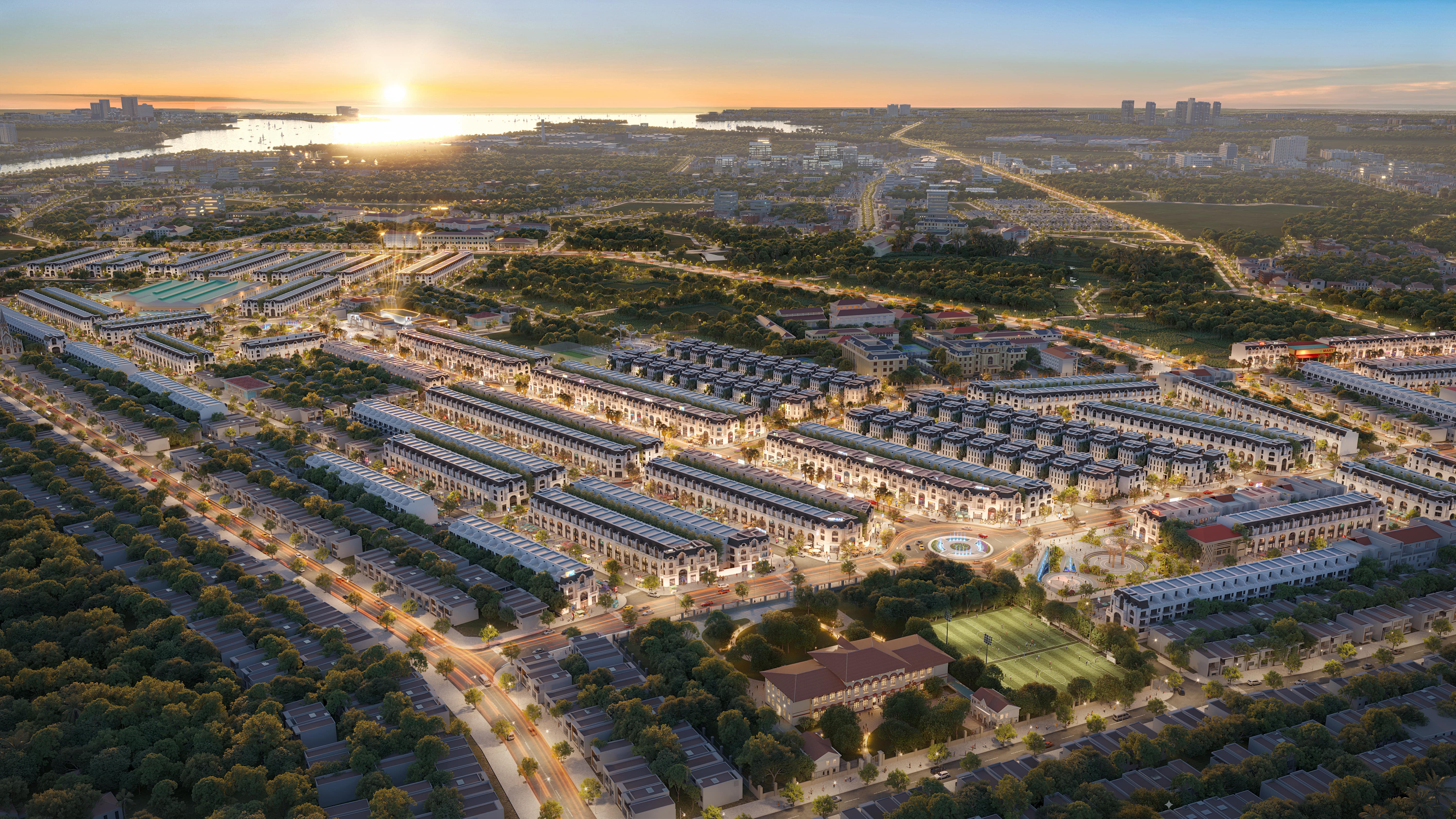 Centrix City Đại Phúc là khu đô thị đáng sống ngay tại đô thị lõi. Nguồn: Tân Thái Holdings