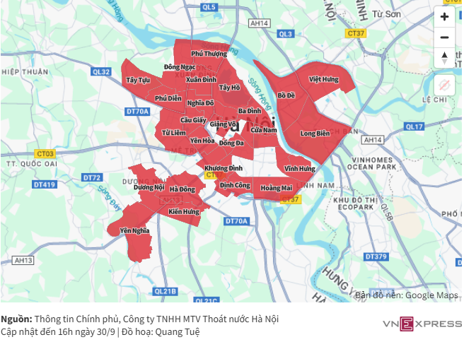 Hà Nội ngập sâu, giao thông tê liệt - 39