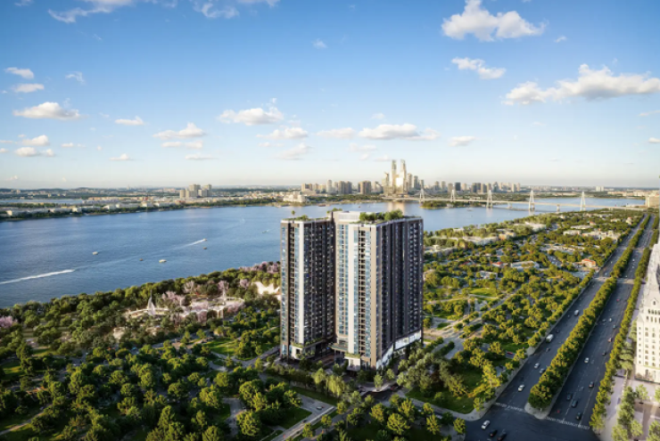 Tây Hồ Tây xuất hiện “điểm nóng” mới: BST căn hộ cao cấp ba mặt hướng sông từ Sunshine River Park