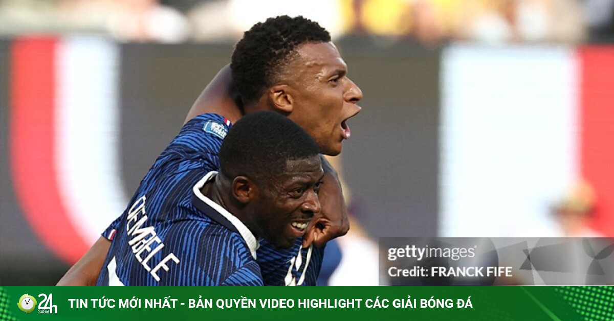Mbappe ghi siêu phẩm đẳng cấp phá kỷ lục của Ronaldo, Olise bị cột dọc từ chối phũ phàng