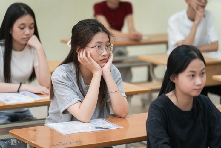 Học sinh Hà Nội thi tốt nghiệp THPT 2026. Ảnh: Hoàng Giang
