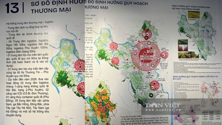 Theo quy hoạch, Hà Nội dự kiến đưa vào hoạt động nhiều trung tâm logistics, cảng cạn ICD, cảng thủy container quốc tế và hệ thống trung tâm tiếp vận trong năm 2026. Ảnh: Anh Văn