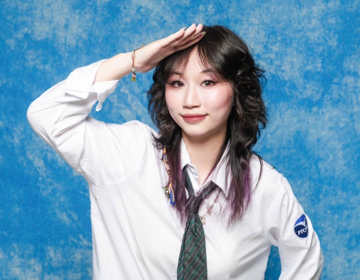 Nguyễn Xuân Tuệ Minh là thủ khoa khối D01 toàn quốc năm 2026. Ảnh: NVCC