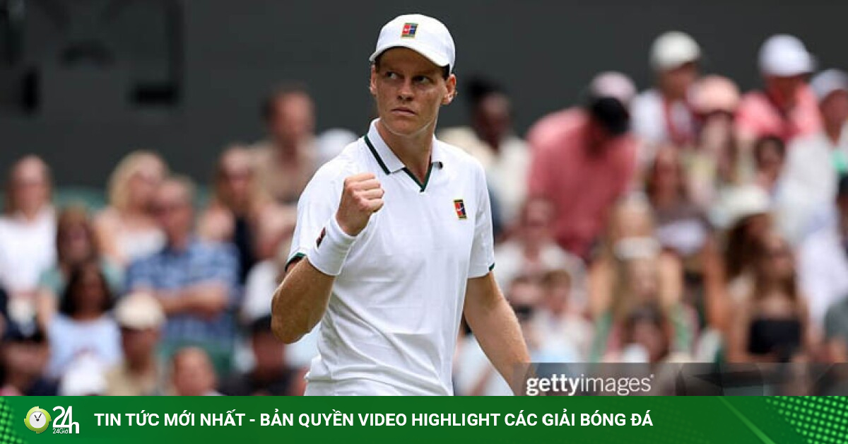 Video tennis Sinner - Borges: Tie-break hấp dẫn, bản lĩnh lên tiếng (Wimbledon)
