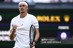 Video tennis Zverev - Blockx: 3 loạt tie-break định đoạt (Wimbledon)