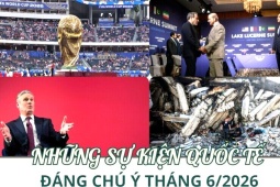 Những sự kiện quốc tế đáng chú ý tháng 6/2026