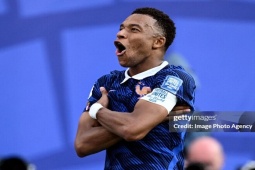 Video bóng đá Pháp - Thụy Điển: Đỉnh cao Mbappe, ông lớn thị uy (World Cup)