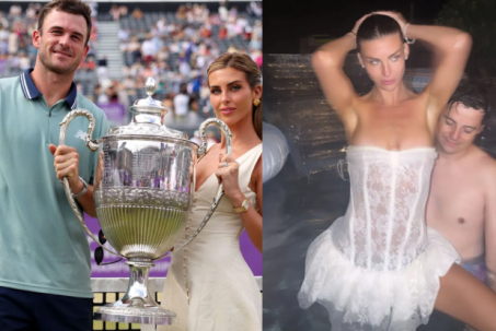 Wimbledon rúng động: Sao tennis đi thi đấu, bạn gái ở nhà "mở tiệc" với trai lạ