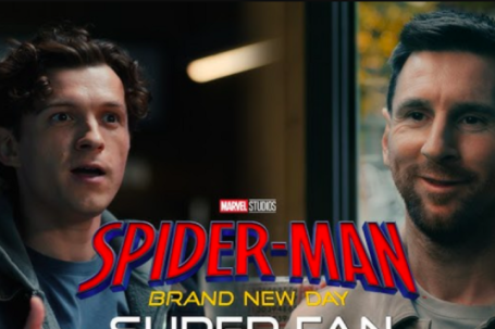 Messi bất ngờ xuất hiện trong teaser bom tấn 'Spider-Man: Brand New Day'