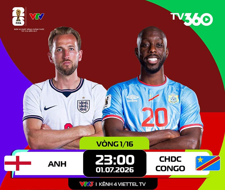 Trực tiếp bóng đá Anh - CHDC Congo: Harry Kane lập siêu phẩm (World Cup) (Hết giờ) - 8