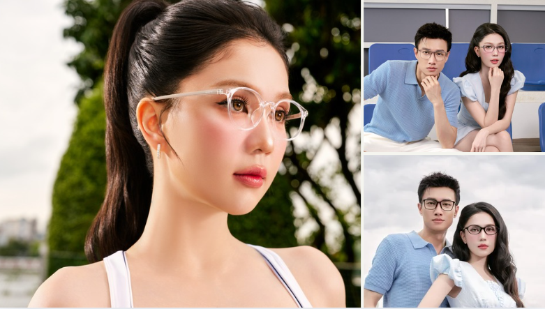 Trong mọi hoàn cảnh, gọng kính Keo Lỳ Elite vẫn luôn tôn lên nét đẹp của người đeo