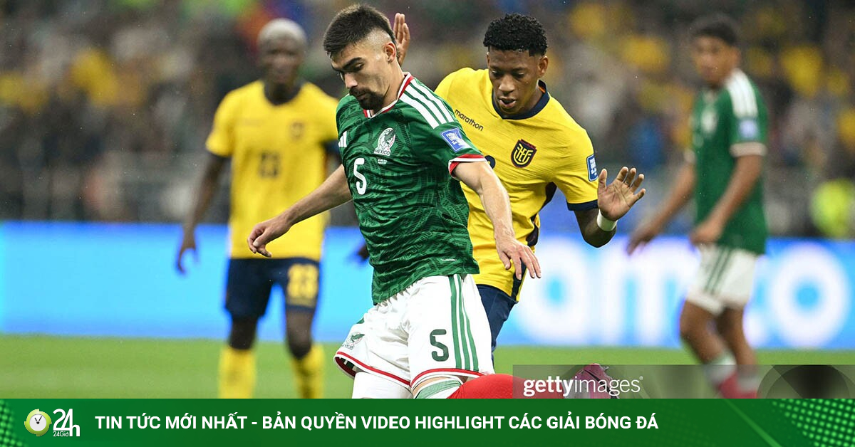 Video bóng đá Mexico - Ecuador: 2 bàn đỉnh cao, sao Arsenal nhận thẻ đỏ (World Cup)