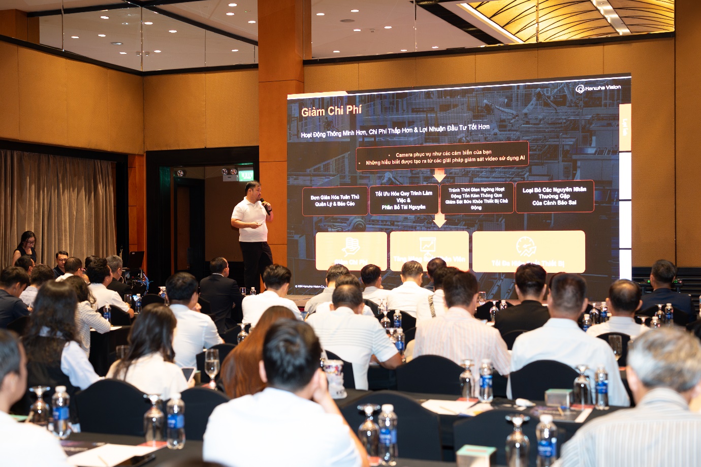 Giải pháp của Hanwha Vision nâng cao an toàn và hiệu quả vận hành trong nhà máy