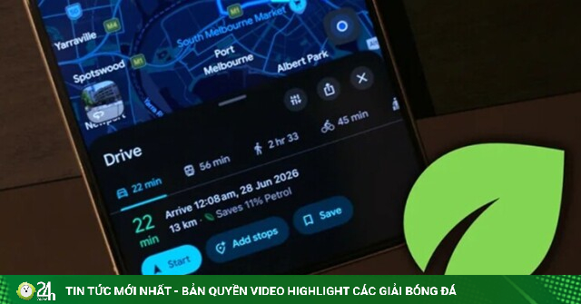 Cách chọn đường di chuyển trên Google Maps sao cho tiết kiệm xăng