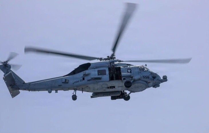 Máy bay trực thăng MH-60R Sea Hawk. (Nguồn: Getty Images)