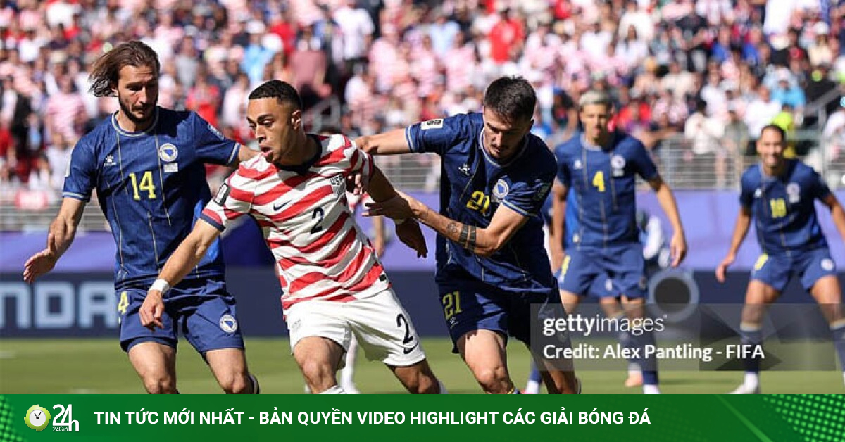 Trực tiếp bóng đá Mỹ - Bosnia: Không có bàn danh dự (World Cup) (Hết giờ)