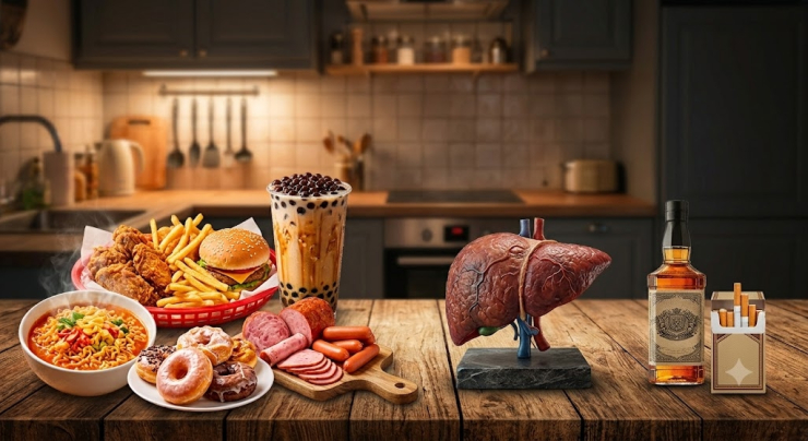 Xúc xích, lạp xưởng, thịt hun khói hay thịt nướng chứa hàm lượng muối và chất bảo quản Nitrite cực cao.