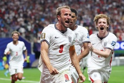 ĐT Anh ngược dòng kinh điển: Harry Kane hóa siêu nhân, báo động "Tam sư"