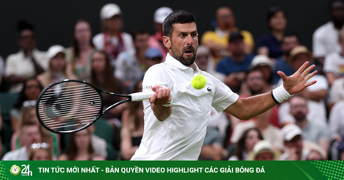 Video tennis Tsitsipas - Djokovic: Chóng vánh 3 set, cột mốc phi thường (Wimbledon)