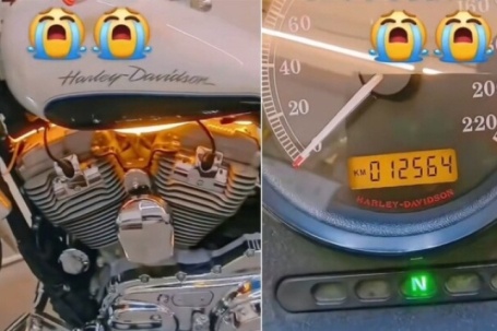 Chủ môtô phân khối lớn 'khóc ròng' vì xe còn như mới vẫn bị hủy