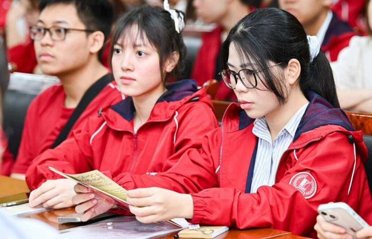 Sinh viên Đại học Bách khoa Hà Nội. Ảnh: HUST