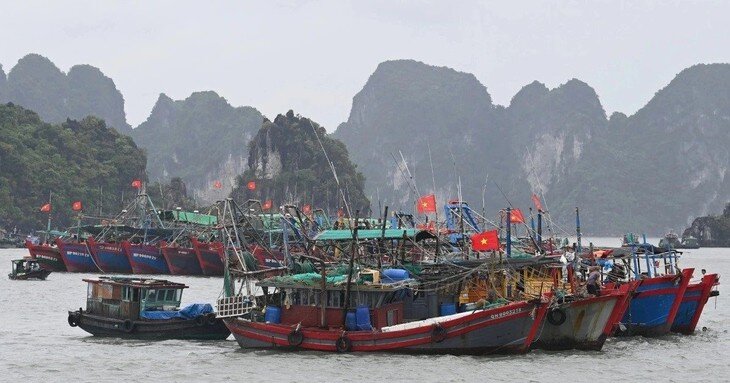 Trưa nay tỉnh Quảng Ninh sẽ cấm biển ứng phó với bão số 1.