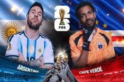 Trực tiếp bóng đá Argentina - Cape Verde: Sức mạnh "nhà vua" đối đầu hiện tượng (World Cup)