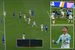 Công nghệ trong quả bóng World Cup từng khiến Ronaldo ôm hận, giờ lại cứu Bồ Đào Nha